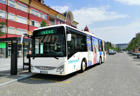 AVTOBUSI IN KOLESARNICA SOBOŠKI BICIKLIN